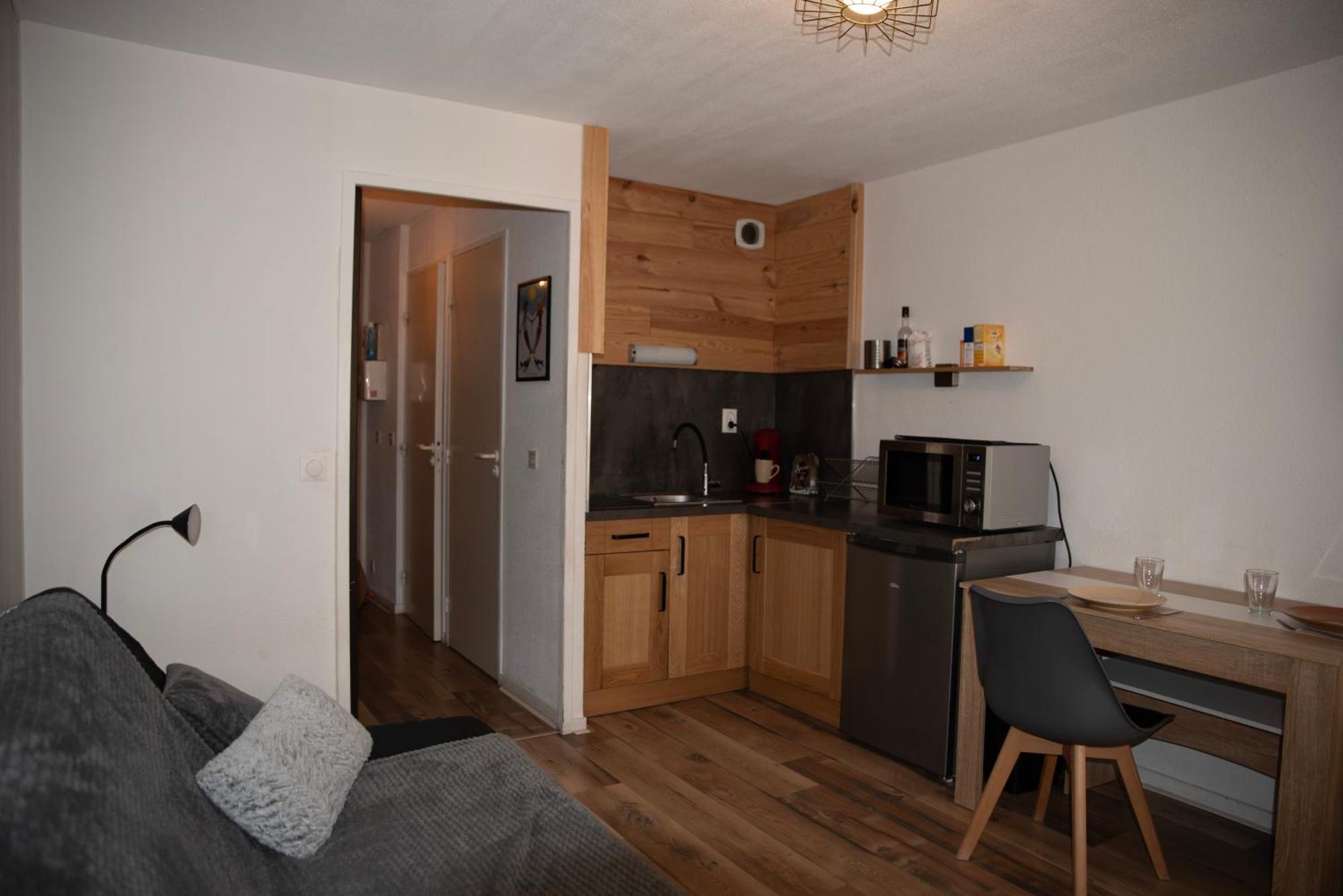 Poutran 2, Studio 4 Personnes Au Pied Des Pistes Avec Grande Terrasse Oz Dış mekan fotoğraf