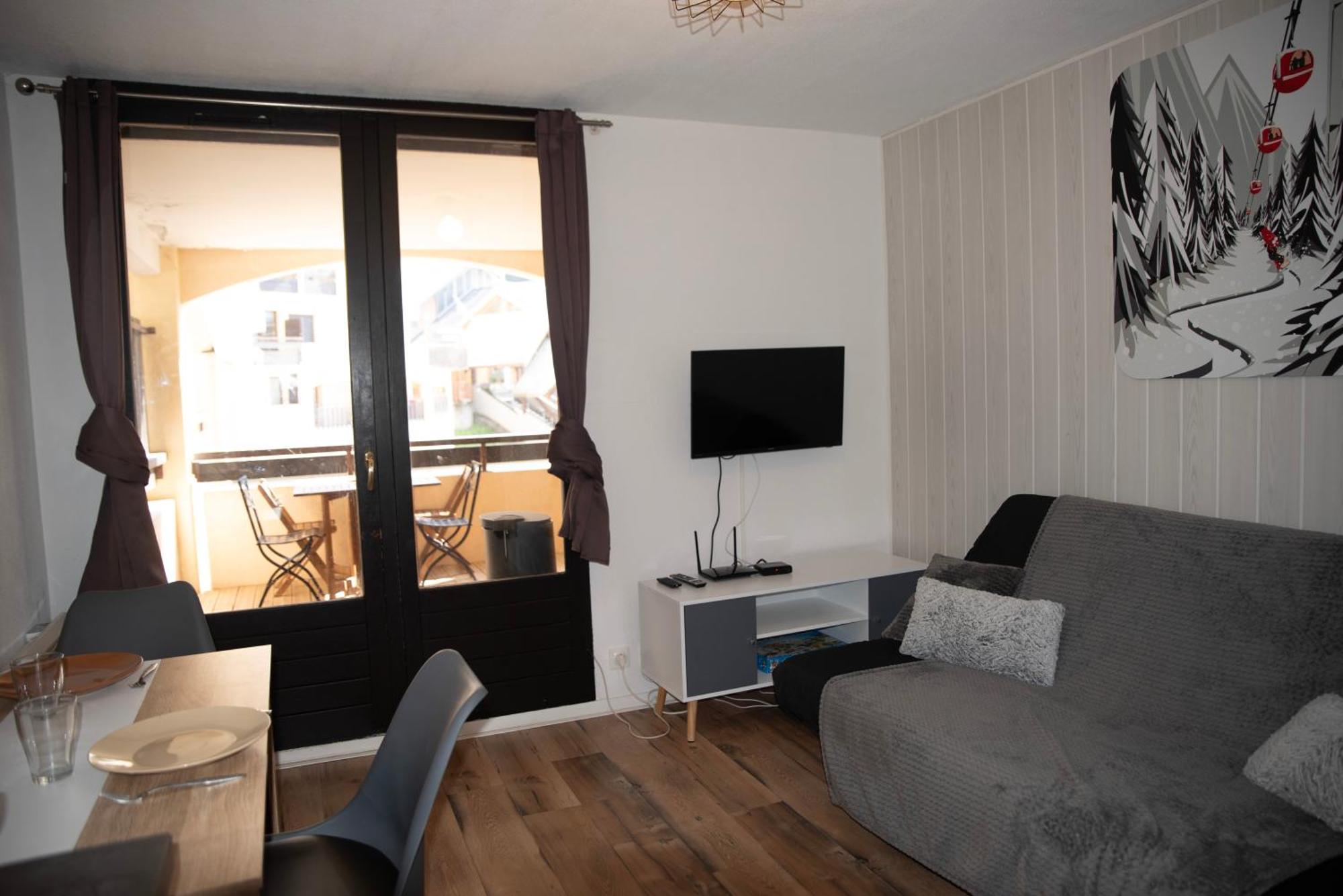 Poutran 2, Studio 4 Personnes Au Pied Des Pistes Avec Grande Terrasse Oz Dış mekan fotoğraf